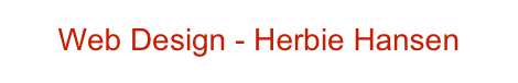 Web Design - Herbie Hansen